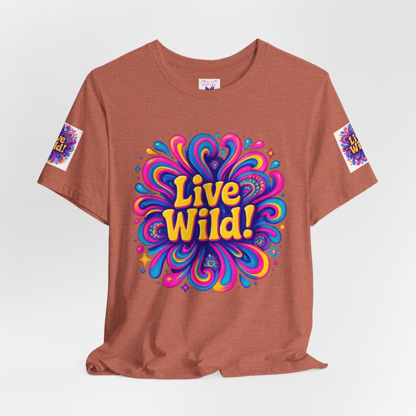 Live Wild Tee - Unisex Jersey Short Sleeve