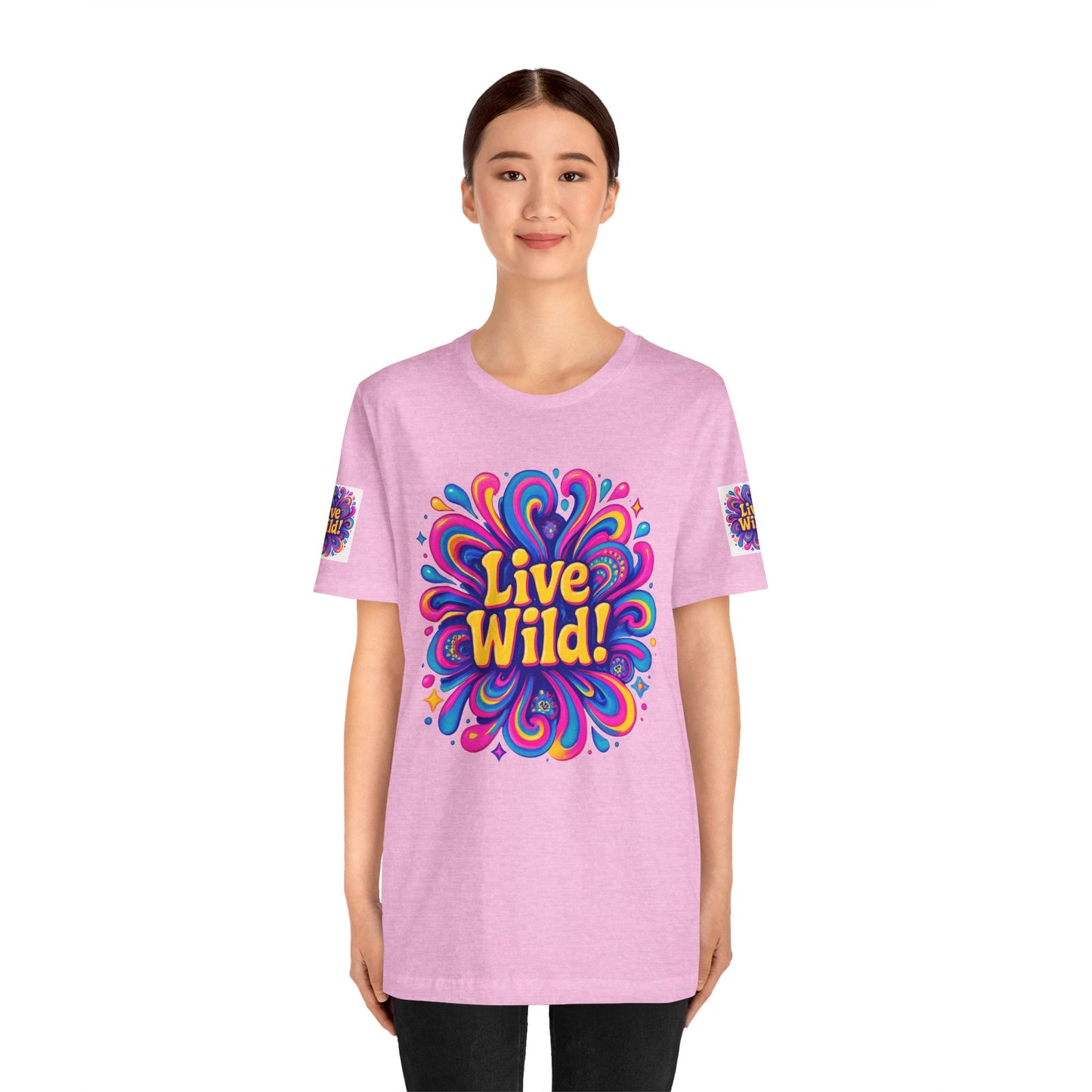 Live Wild Tee - Unisex Jersey Short Sleeve