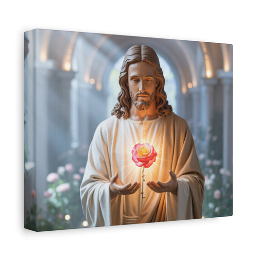 Inspirational Jesus Canvas Art, Religious Wall Decor, Faith-Based Home Decoration, Spiritual Gift for Believers, Church Wall Hanging, [...]