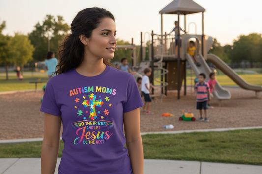 Autism Moms Inspirational T-Shirt