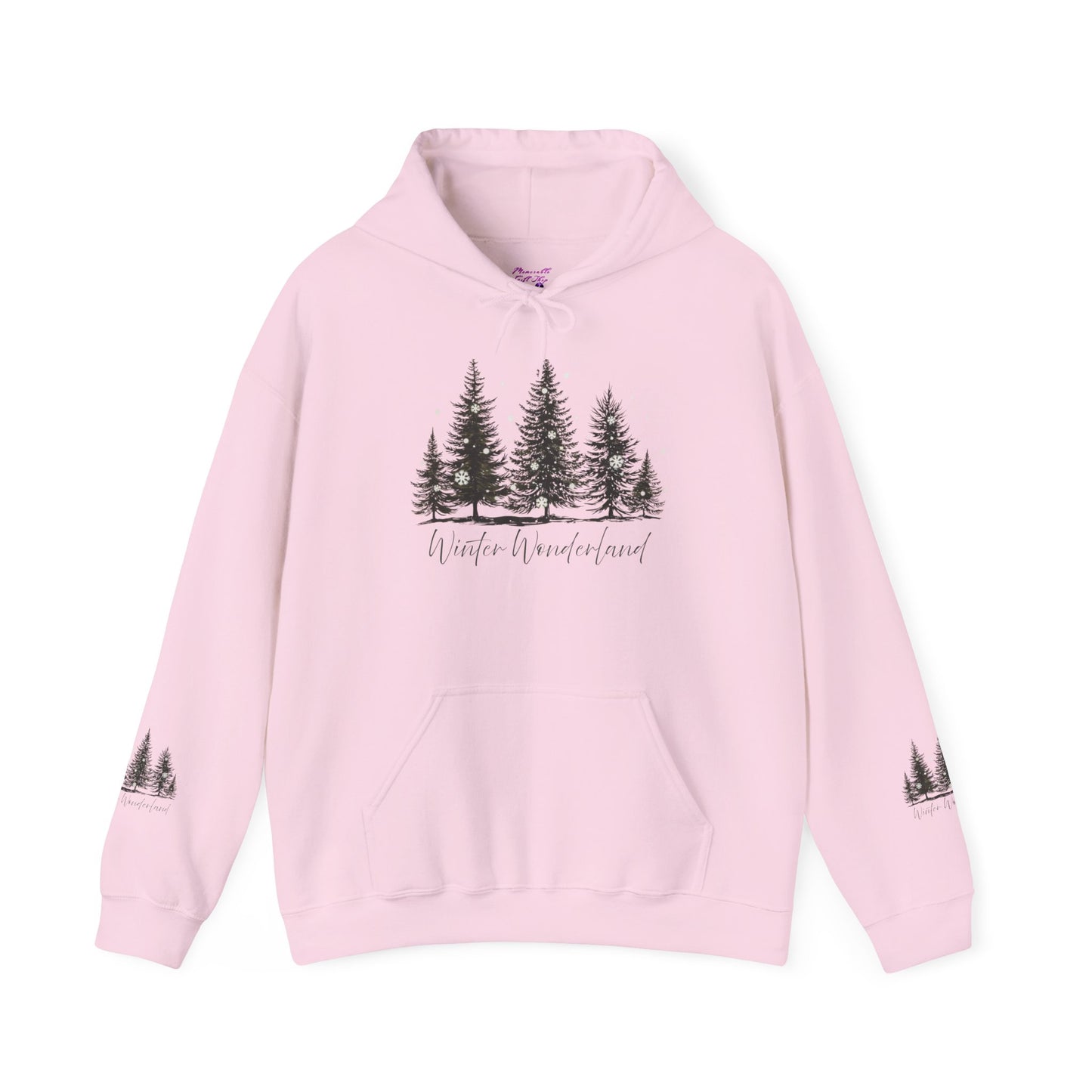 Lush Forest Hoodie - Cozy Unisex Heavy Blend Sweatshirt for Nature Lovers