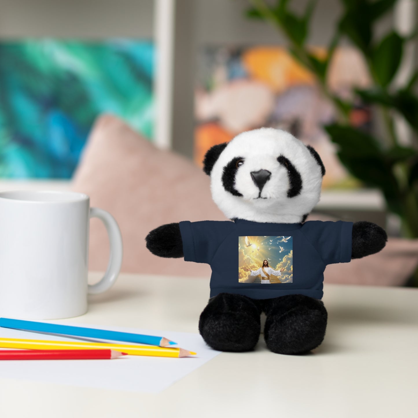 Cute Stuffed Animals with Custom Tee