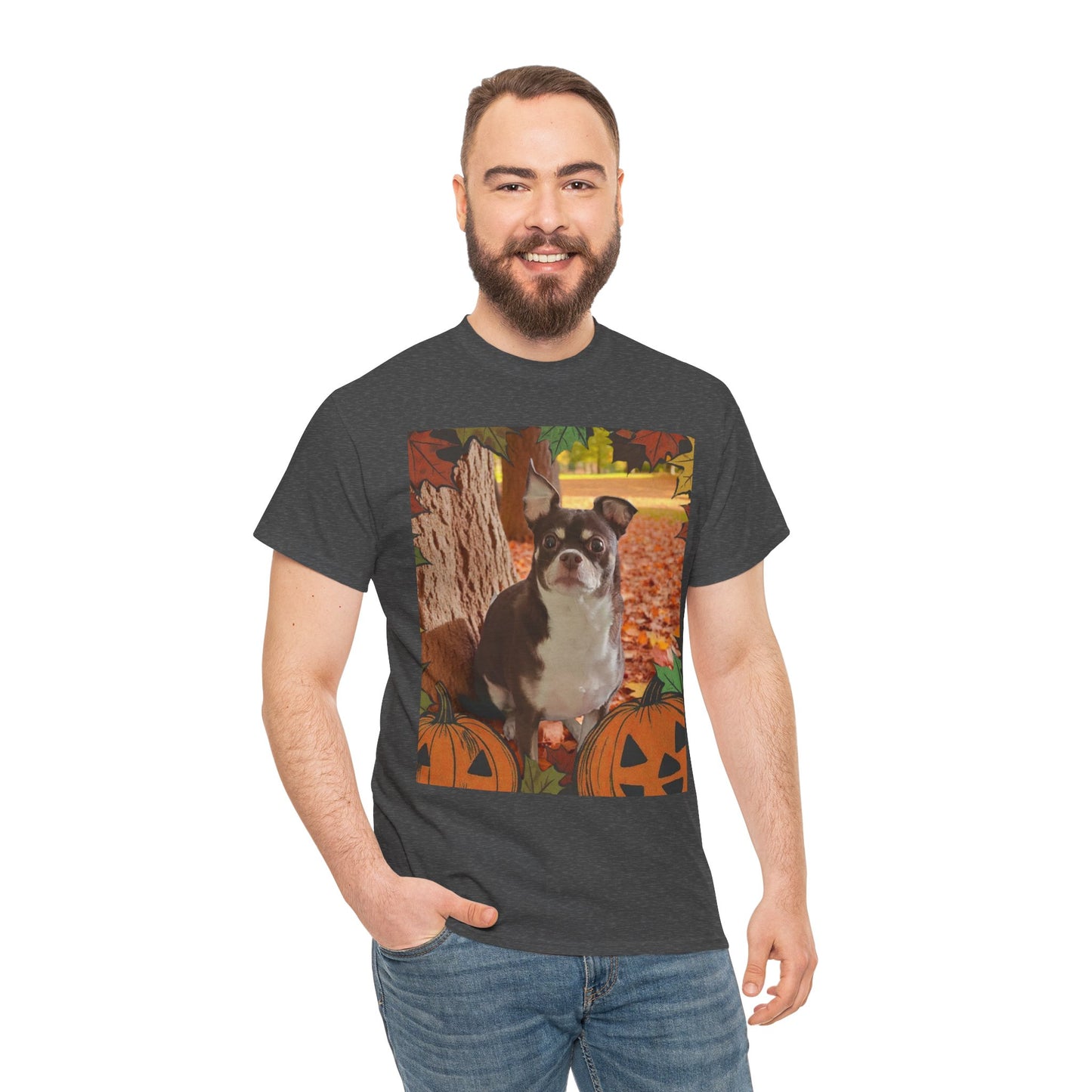 Fall Dog Unisex Tee, Dog Lovers Fall Shirt