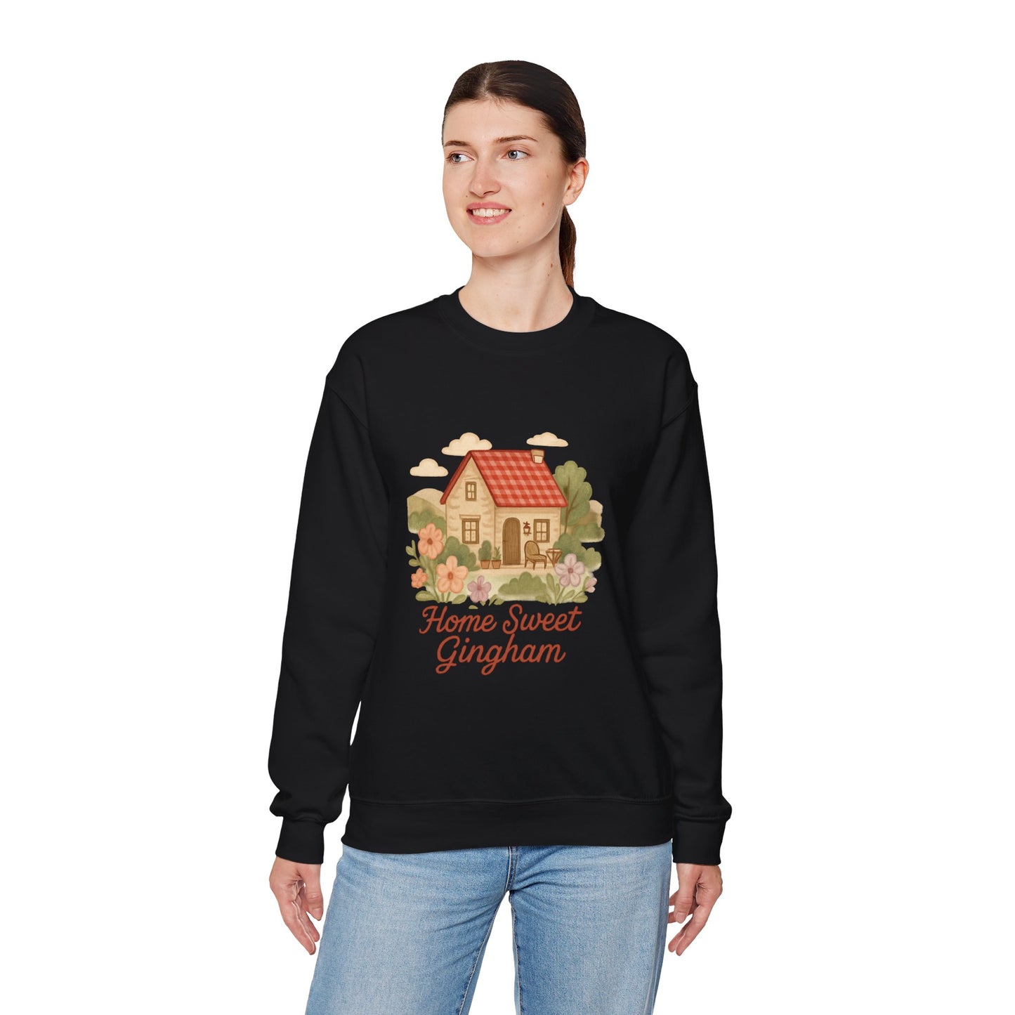 English Cottage Crewneck Sweatshirt