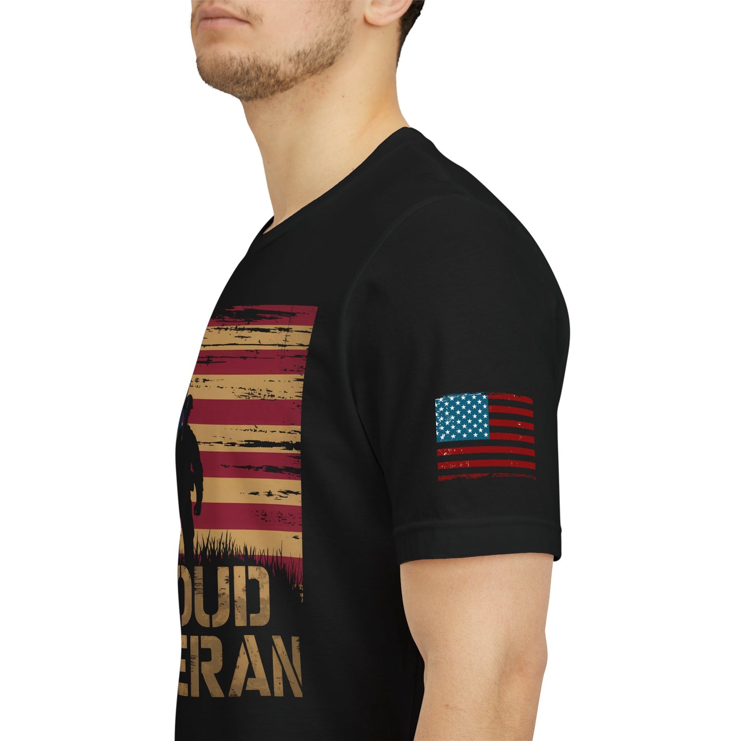 American Veteran T-Shirt — Patriotic Military Tribute Tee