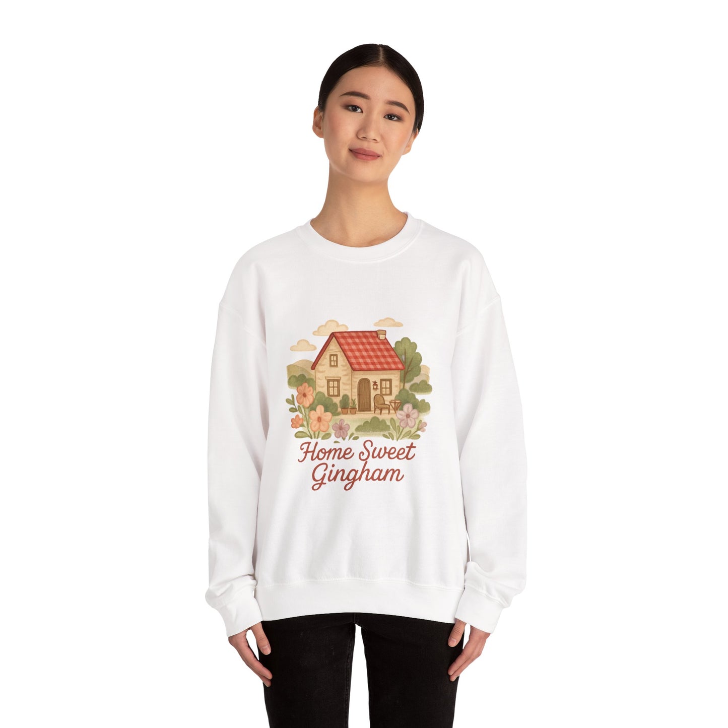 English Cottage Crewneck Sweatshirt