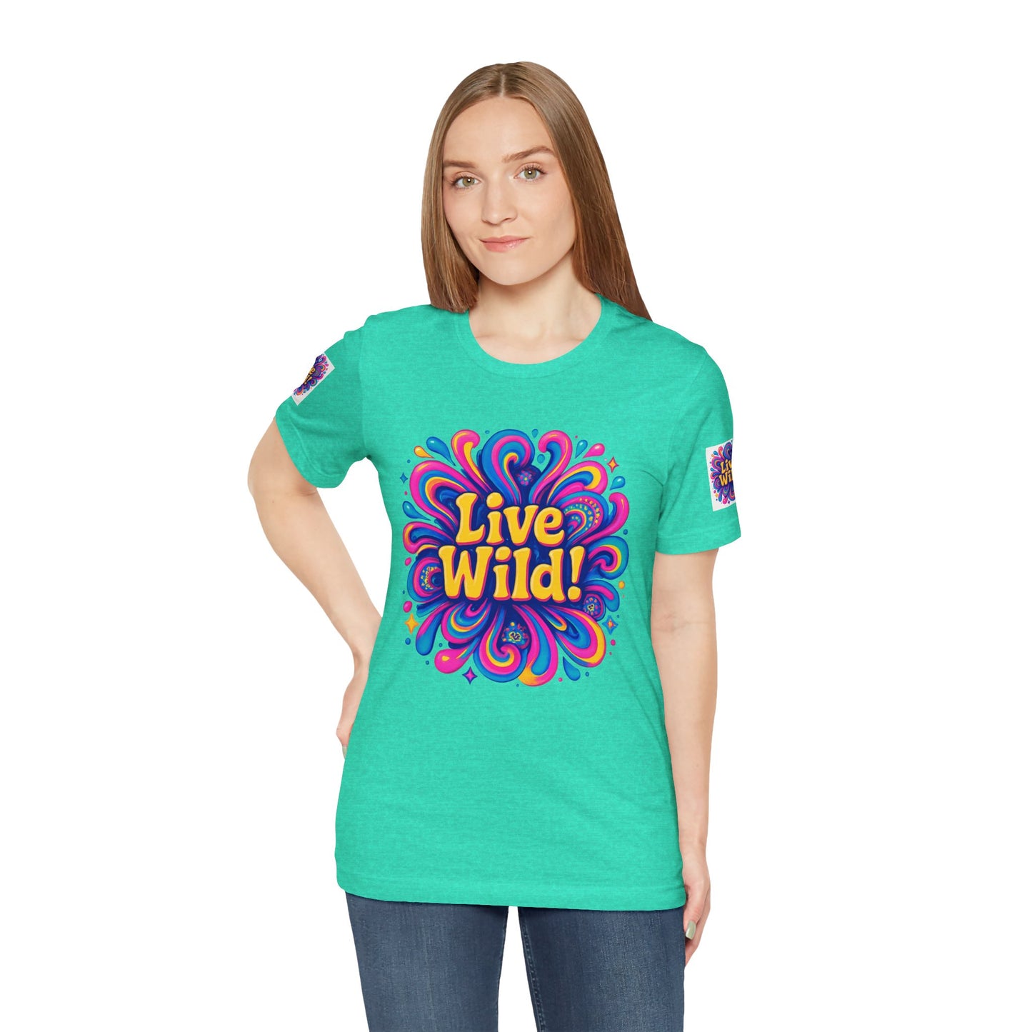 Live Wild Tee - Unisex Jersey Short Sleeve