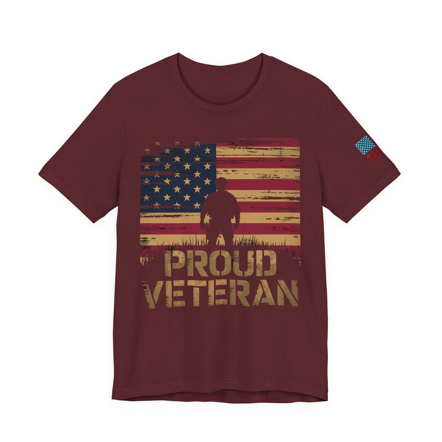 American Veteran T-Shirt — Patriotic Military Tribute Tee