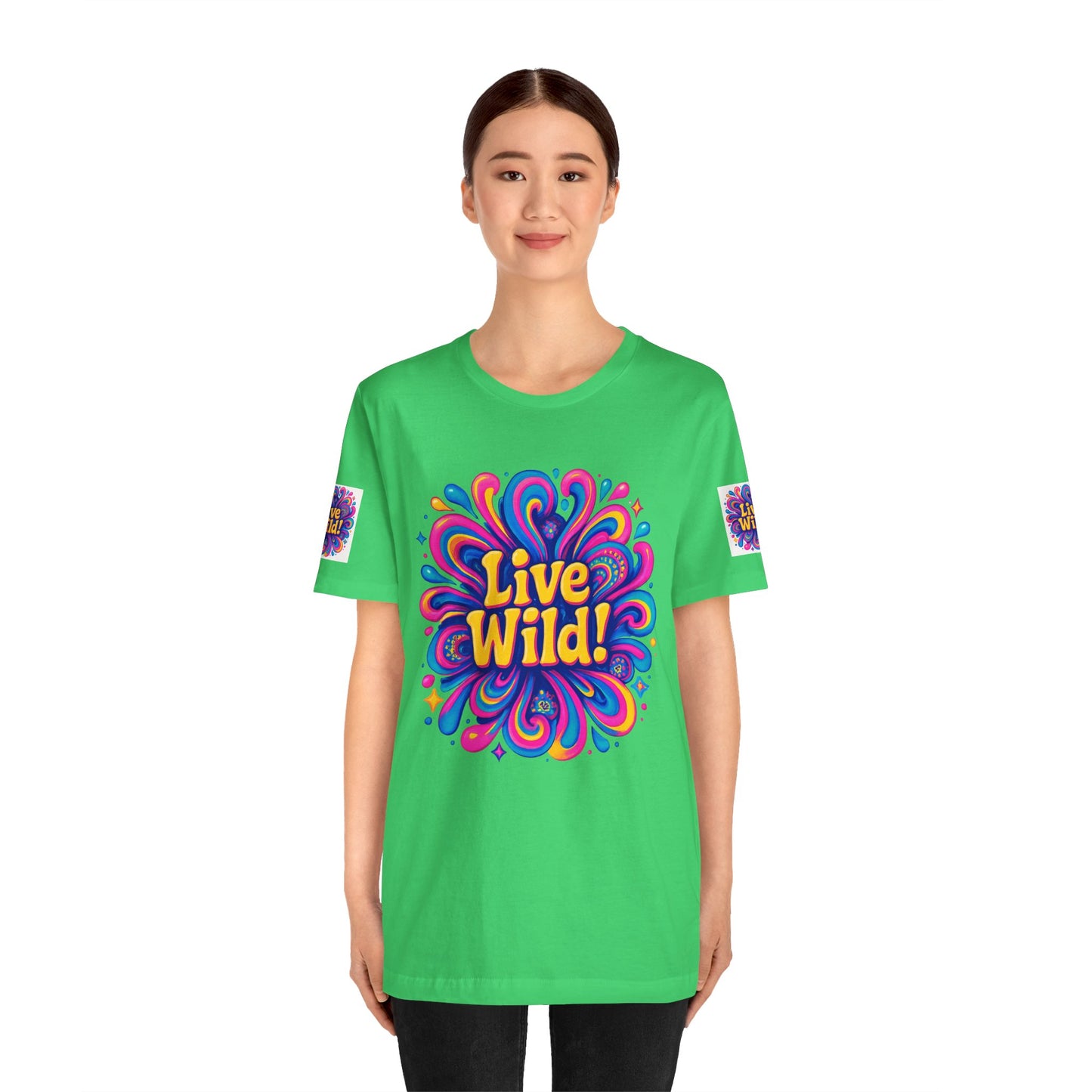 Live Wild Tee - Unisex Jersey Short Sleeve