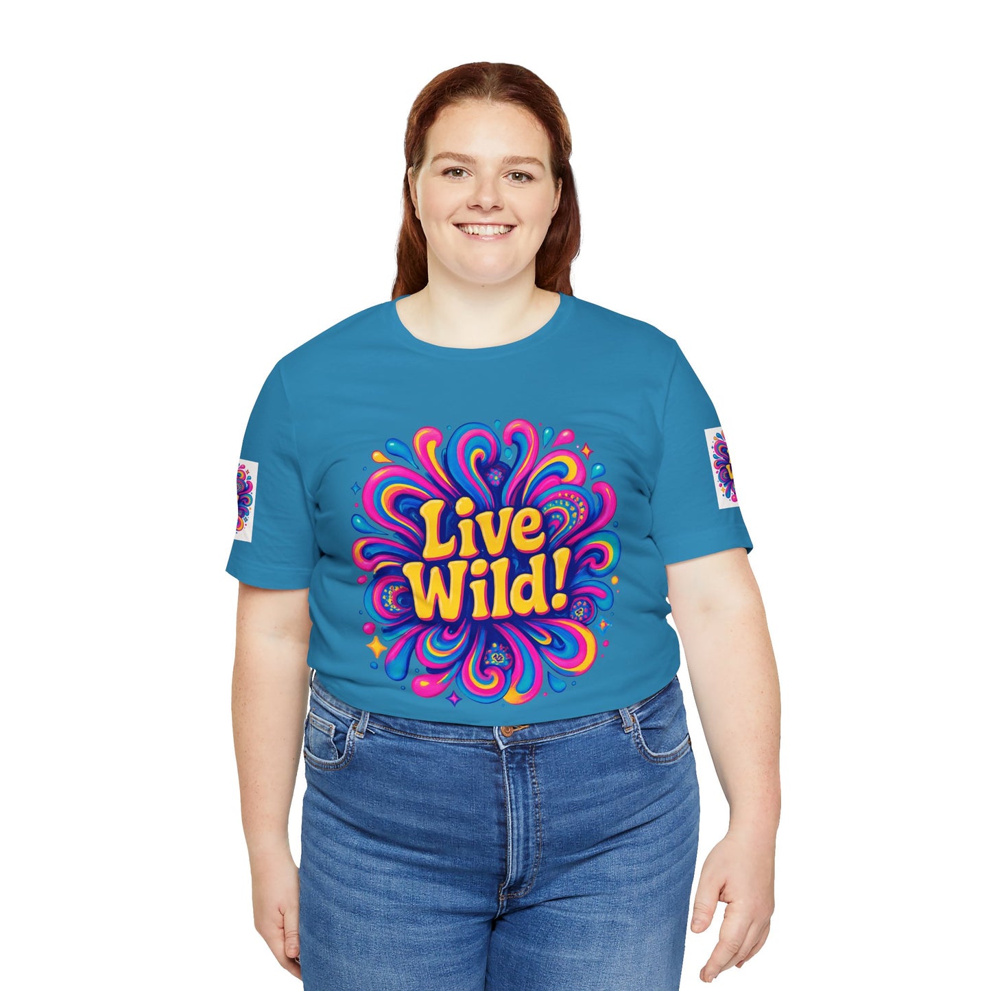 Live Wild Tee - Unisex Jersey Short Sleeve
