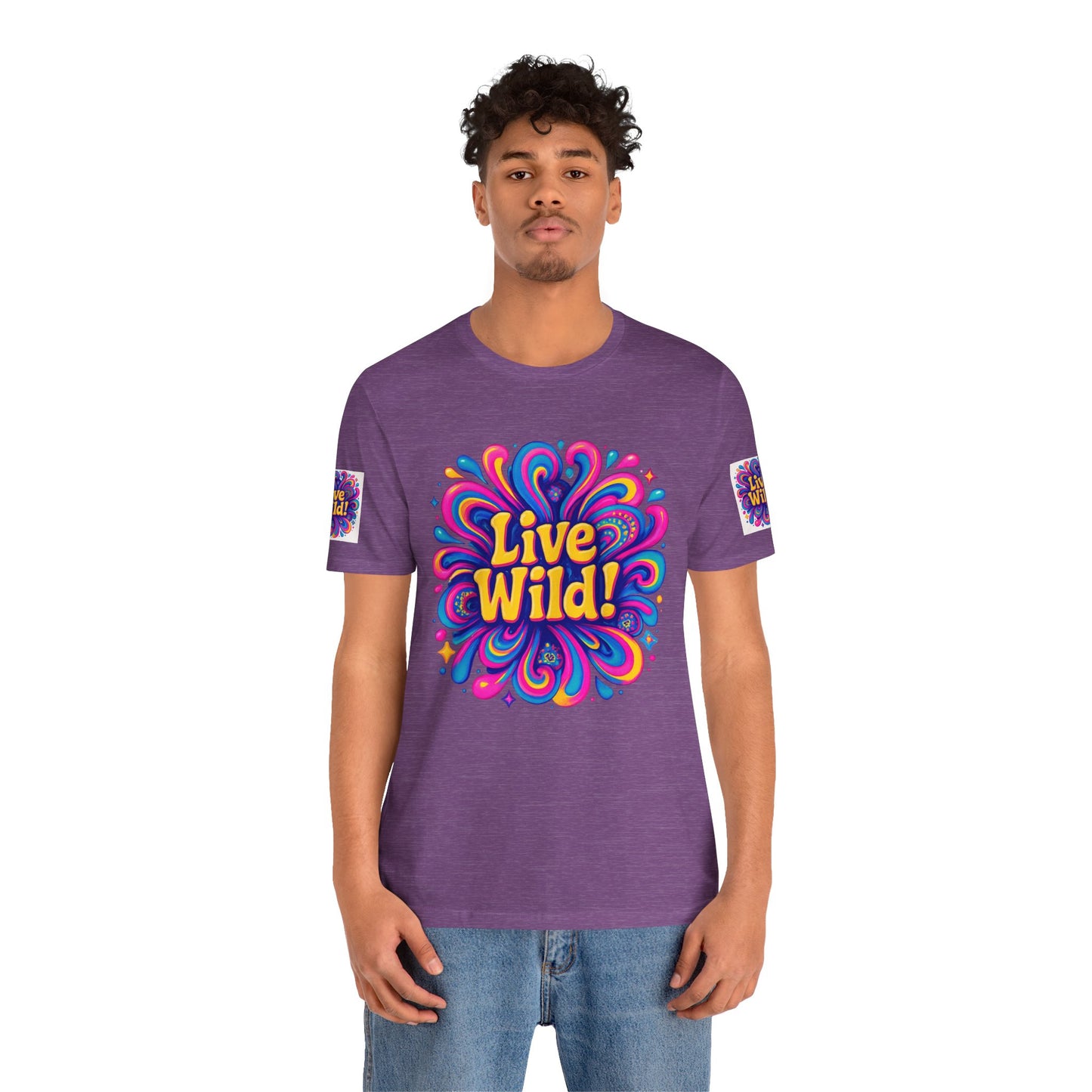 Live Wild Tee - Unisex Jersey Short Sleeve