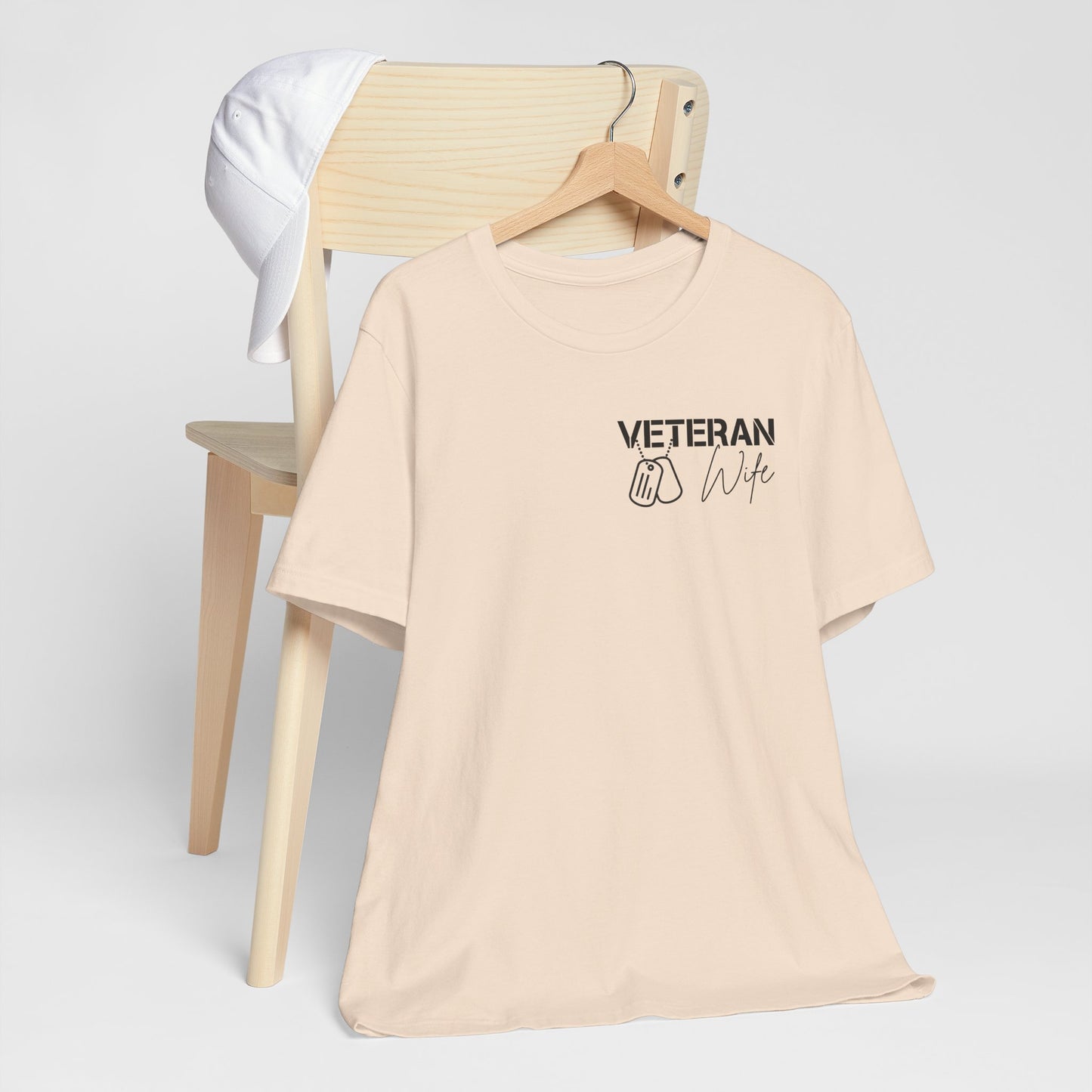 Veteran Wife T-Shirt — Proud Military Spouse Tee