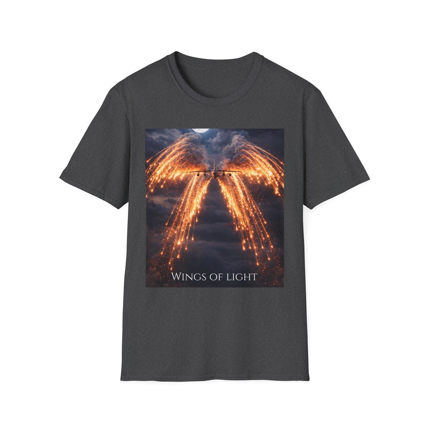 Angel Wings Tribute T-Shirt — Wings of Light Memorial Tee
