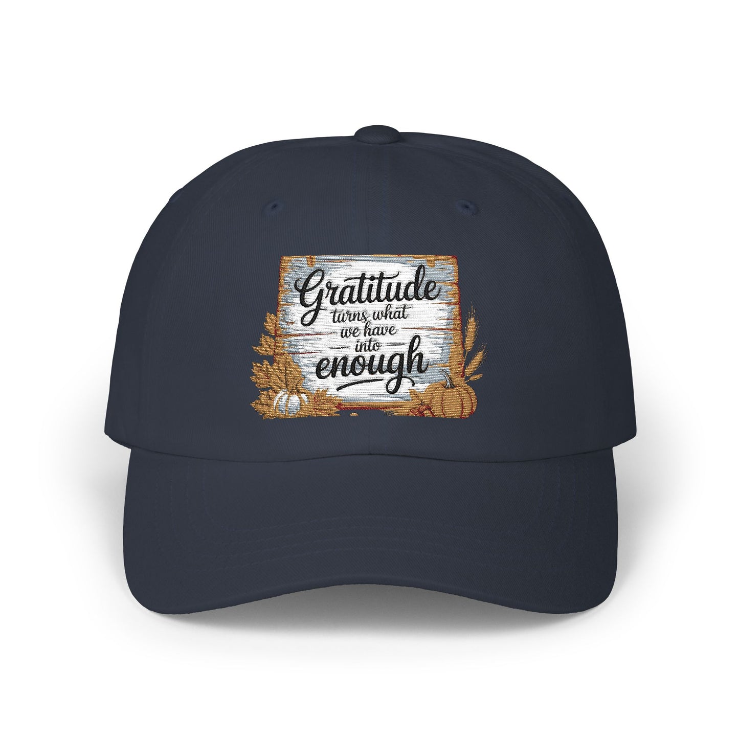 Gratitude Classic Cap - Thank You Gift, Casual Style Hat