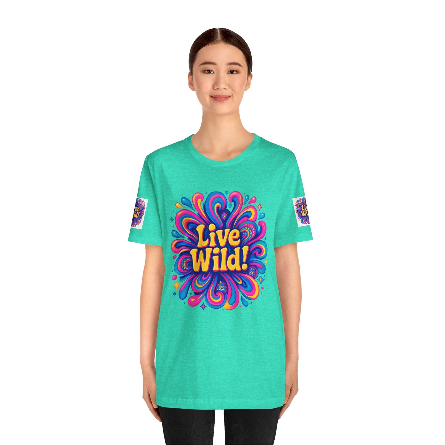 Live Wild Tee - Unisex Jersey Short Sleeve