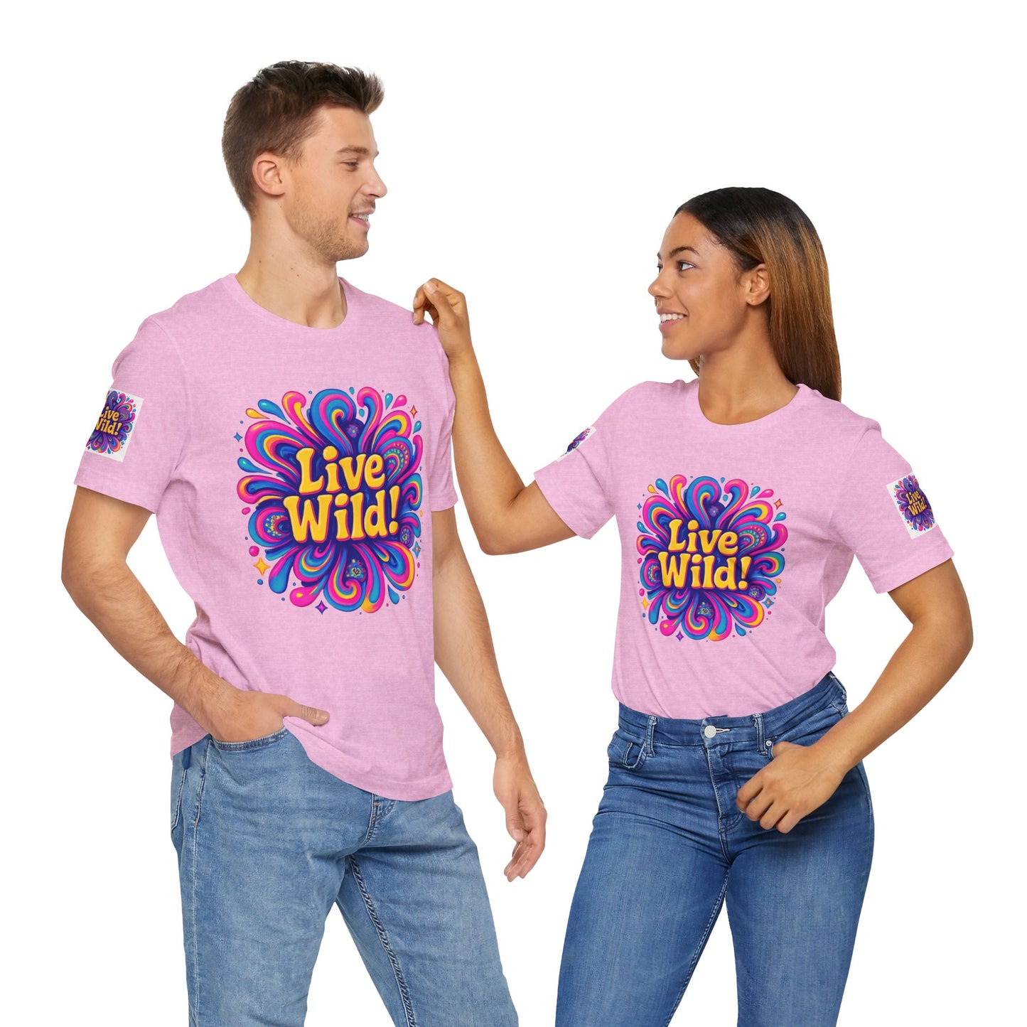 Live Wild Tee - Unisex Jersey Short Sleeve