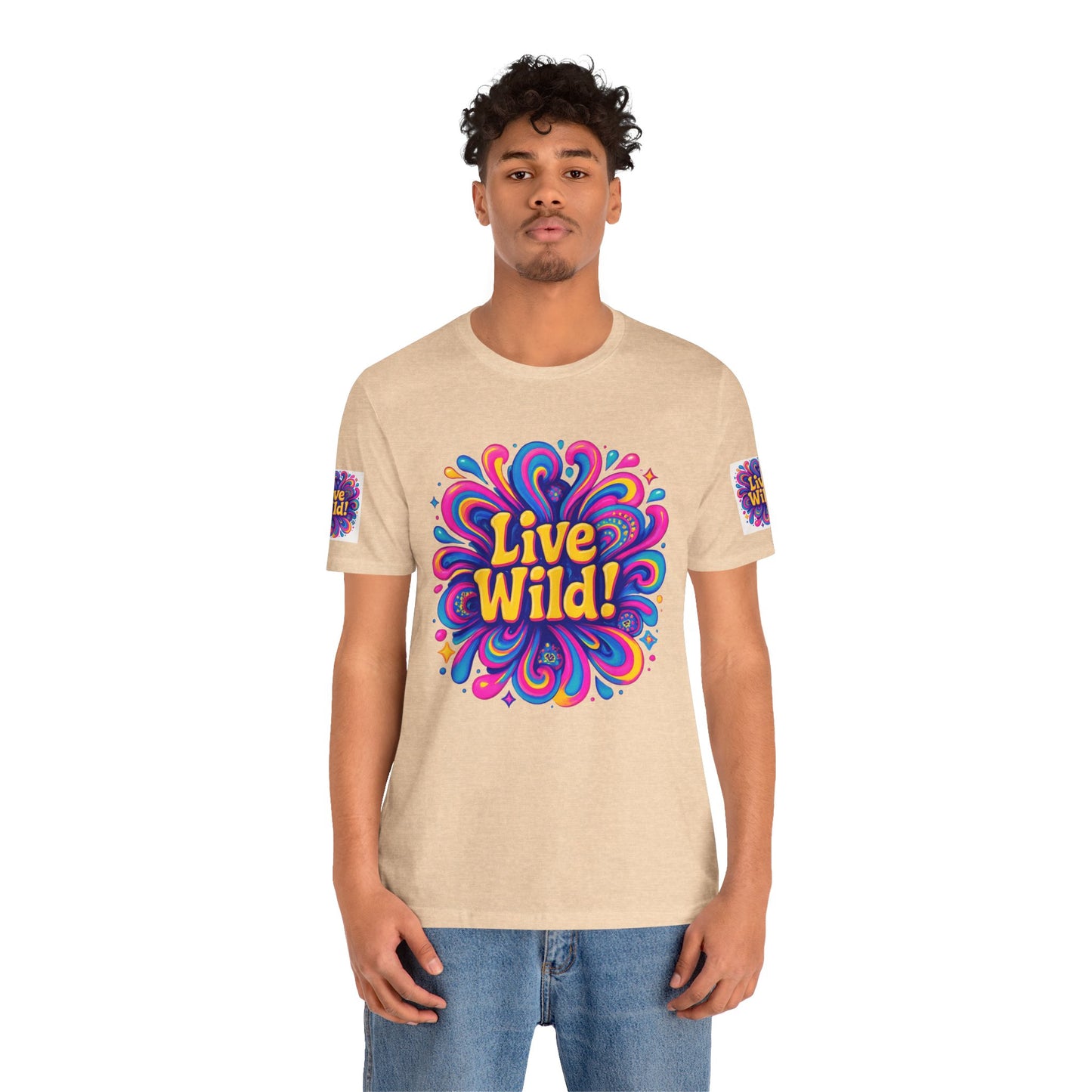 Live Wild Tee - Unisex Jersey Short Sleeve