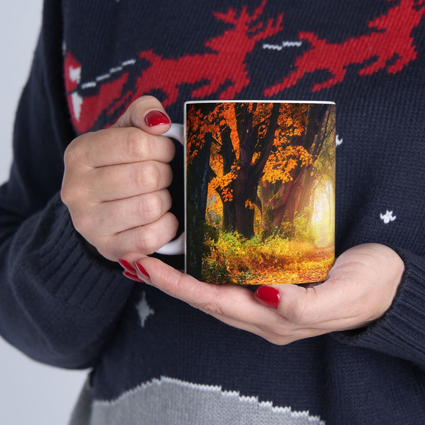 Autumn Forest Ceramic Mug
