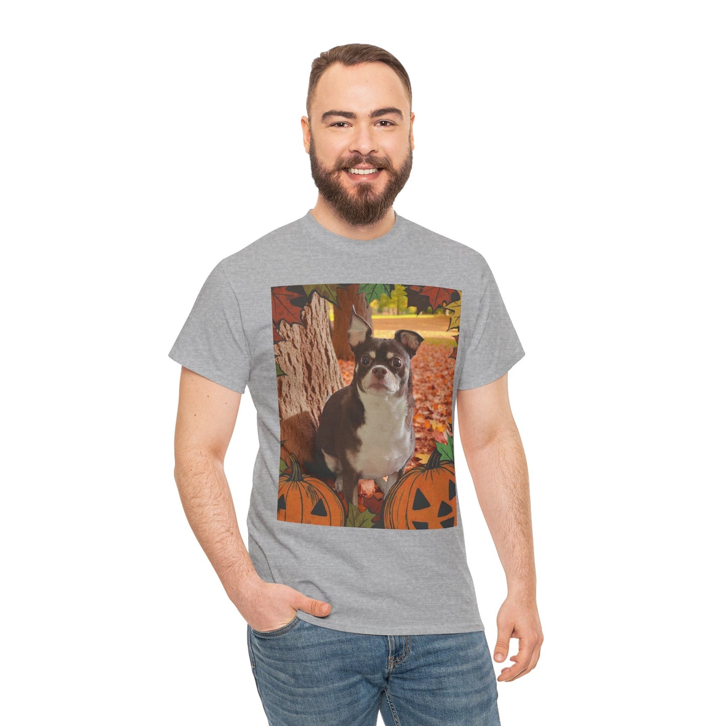 Fall Dog Unisex Tee, Dog Lovers Fall Shirt