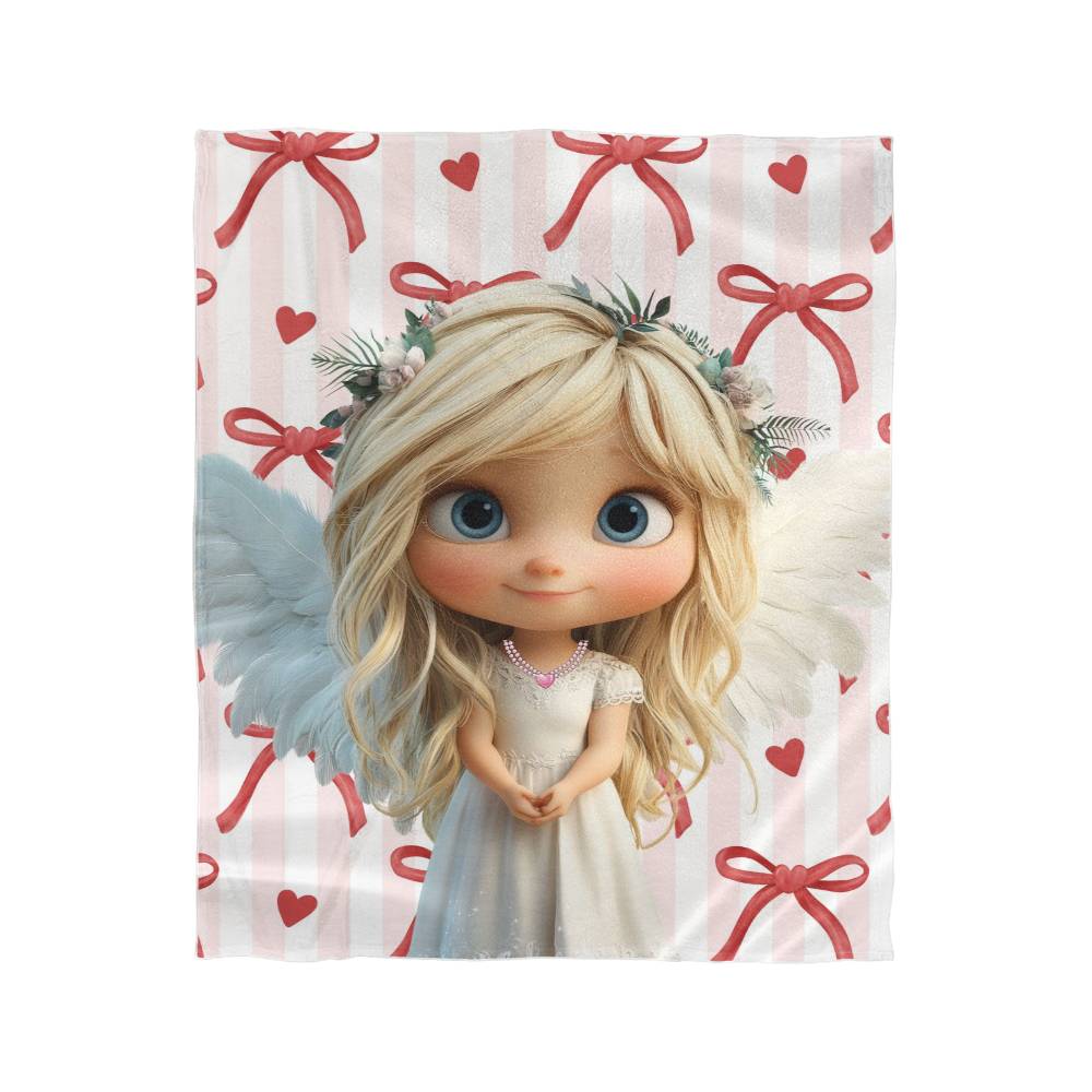 Angelic Design Mink Touch Fleece Blanket