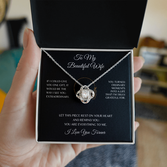 Wife Necklace & Message Card