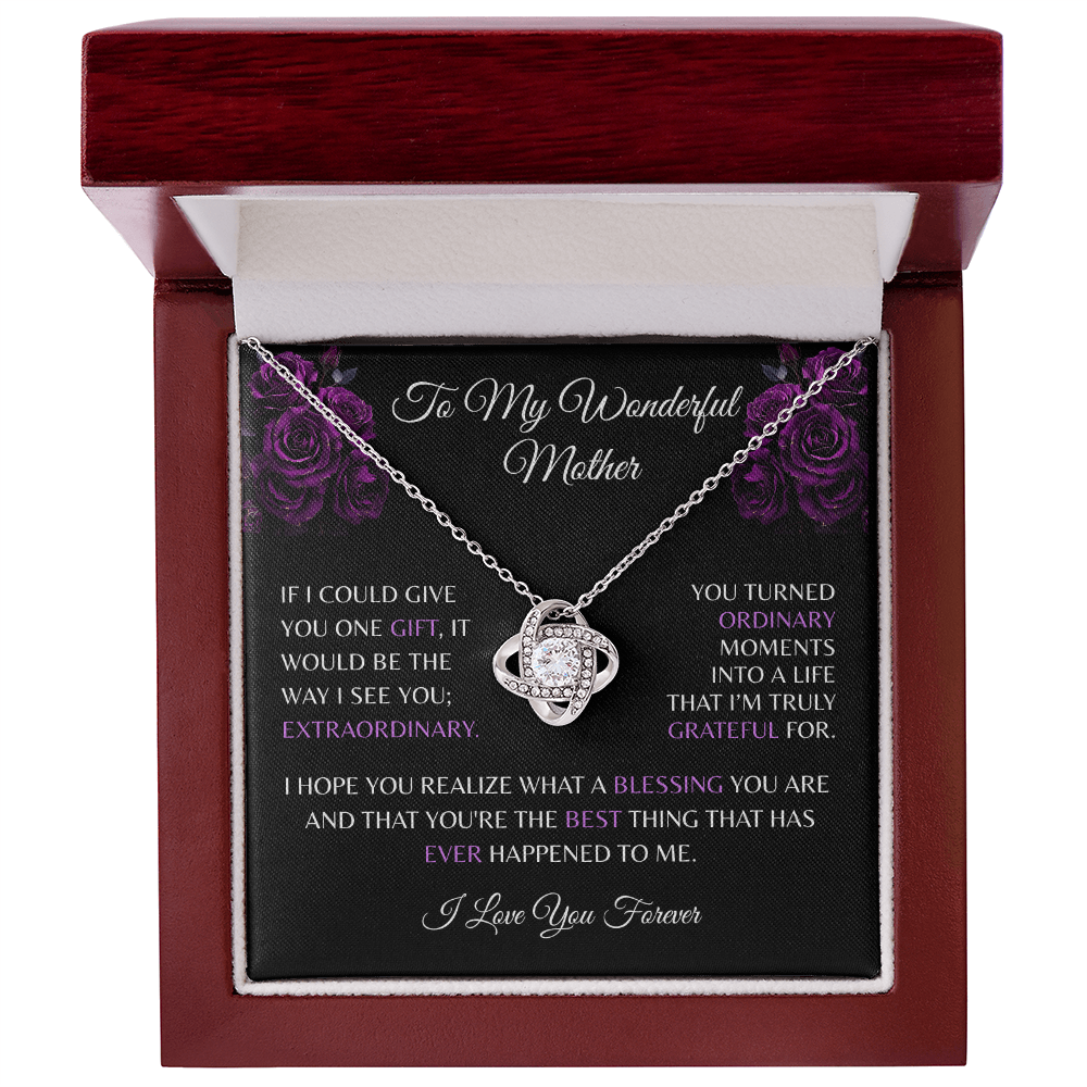 To My Wonderful Mother