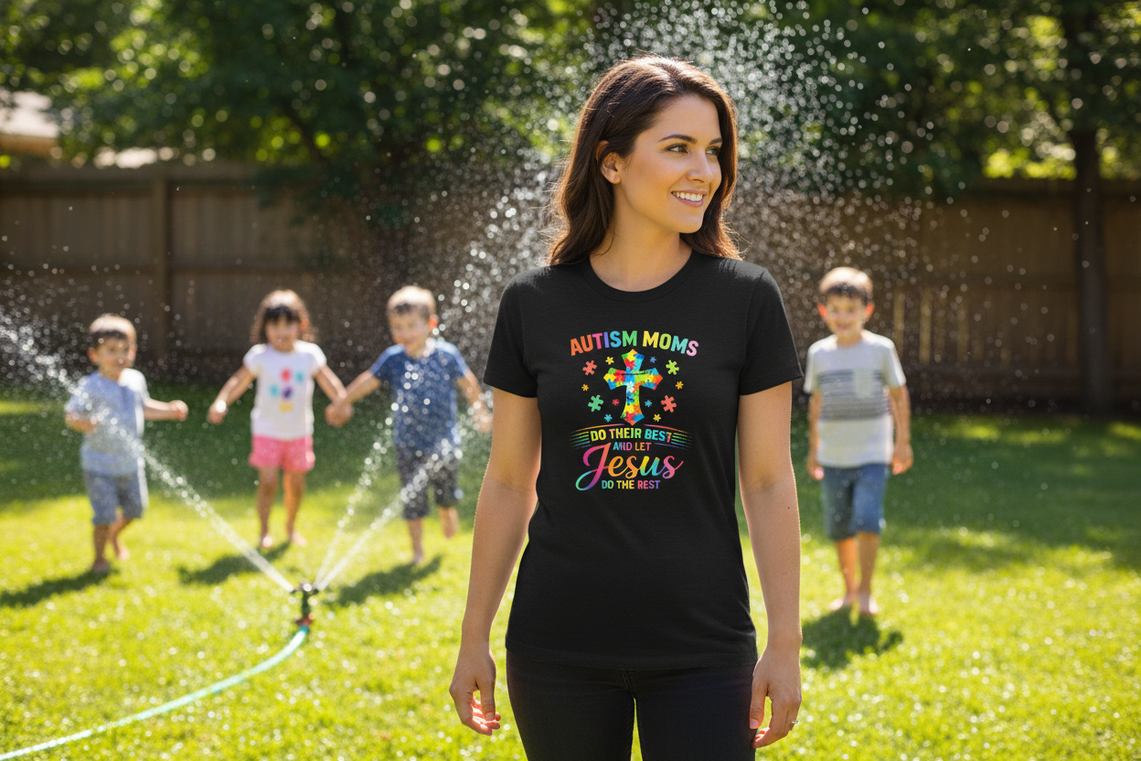 Autism Moms Inspirational T-Shirt
